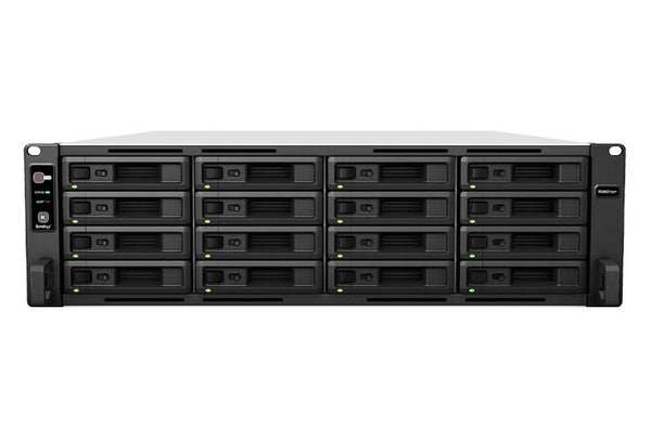 Synology RS4021xs+ 16 Bay NAS Intel Xeon D-1541 8-core 2.1 16G DDR4 UDIMM Hot Swappable 2 x Gen3 x8 slots 3U 2 xUSB3.2