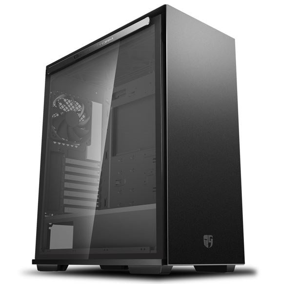 Deepcool MACUBE 310 BK Tempered Glass Case Black USB3.0*2, 7+2 SLOTS,Mini-ITX/mATX/ATX (LS)