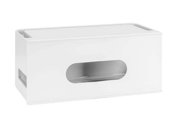 Brateck Cable Management Box Material: ABS  Dimensions 28.2x14x12.8cm -White (LS)