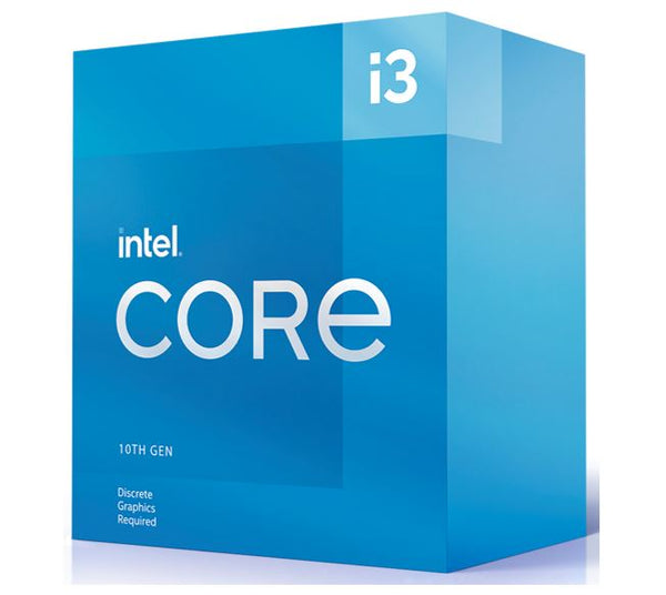 Intel i3-10105F CPU 3.7GHz (4.4GHz Turbo) LGA1200 10th Gen 4-Cores 8-Threads 6MB 65W Graphic Card Required Box 3yrs Comet Lake Refresh