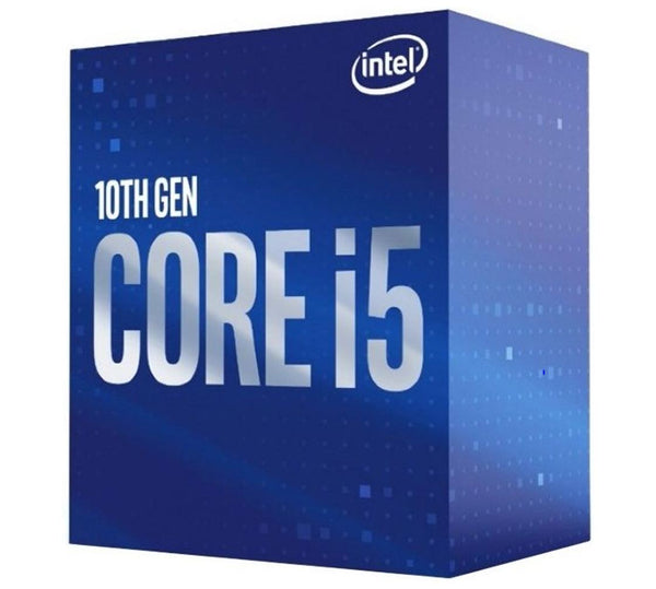 Intel i5-10400 CPU 2.9GHz (4.3GHz Turbo) LGA1200 10th Gen 6-Cores 12-Threads 12MB 65W UHD Graphic 630 Retail Box 3yrs Comet Lake