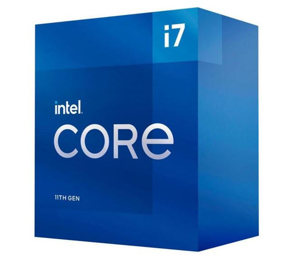 Intel i7-11700 CPU 2.5GHz (4.9GHz Turbo) 11th Gen LGA1200 8-Cores 16-Threads 16MB 65W UHD Graphics 750 Retail Box 3yrs Rocket Lake