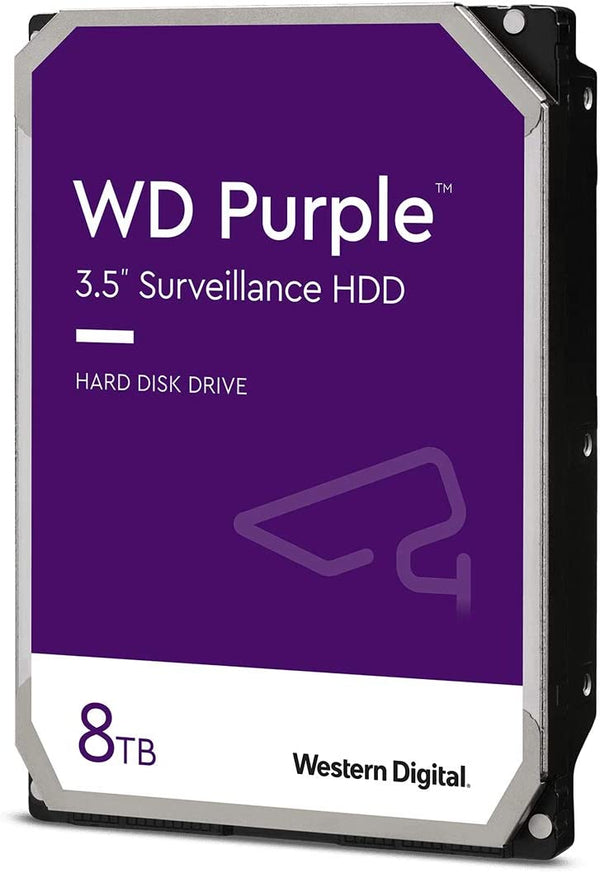 Western Digital WD Purple 8TB 3.5' Surveillance HDD 128MB Cache SATA3 WD84PURZ