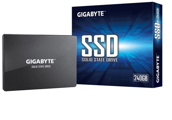 Gigabyte SSD 240GB 2.5' SATA3 500/420 MB/s 50K/75K 2240 100mm 2M hrs MTBF HMB TRIM & SMART Solid State Drive 3yrs Wty