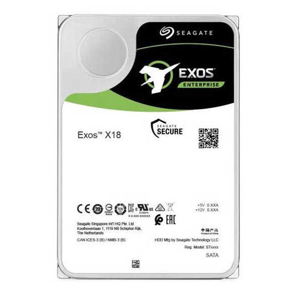 Seagate Exos X18 ENTERPRISE 512E INTERNAL 3.5' SATA DRIVE, 14TB, 6GB/S, 7200RPM, 5YR WTY