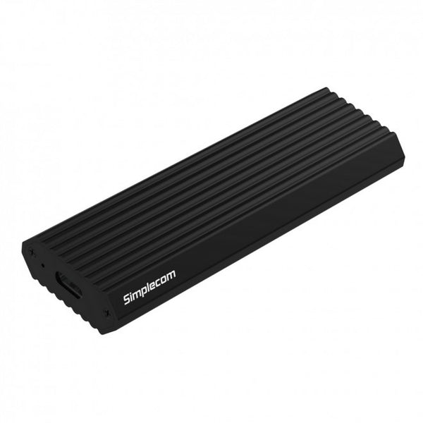 (LS) Simplecom SE513 NVMe PCIe (M Key) M.2 SSD to USB 3.1 Gen 2 Type C Enclosure 10Gbps - Black (LS)-SE516