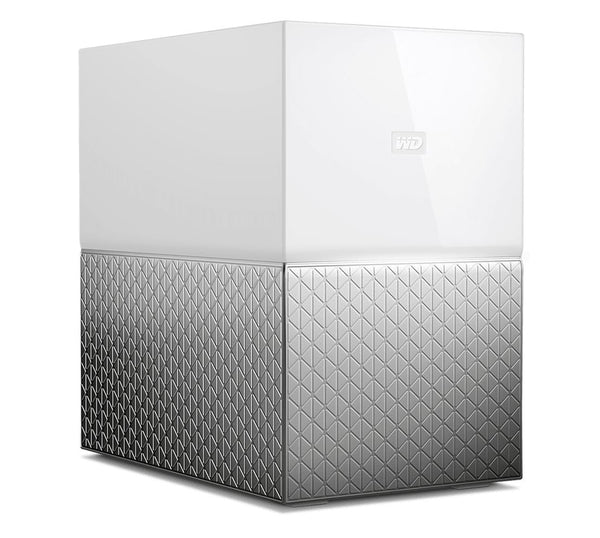 Western Digital WD My Cloud Home Duo 12TB NAS 1.3GHz Dual-Core 1GB RAM RAID JBOD GbE LAN 2xUSB3.0 iOS Android Access Wireless Backup Sync Windows Mac