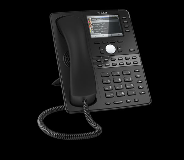 SONM 12 Line Professional IP Phone, 4 Context-sensitive Function Keys. Wideband Audio, Built-in Bluetooth Compatibility