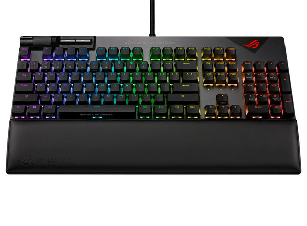 ASUS XA08 STRIX FLARE II/NXRD/US Gaming Mechanical Keyboard, 100% TKL, ROG NX Mechanical Switches, PBT Keycaps, 8000Hz 0.125ms, Media Controls