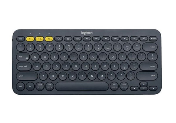 (LS) Logitech K380 Multi-Device Bluetooth Keyboard BlackTake-to-type Easy-Switch wireless10m Hotkeys Switch (>K380S)