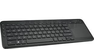 Microsoft All In One Media Keyboard Wireless Connection. Media and Trackpad (LS) --> KBMS-BTCOMPACTBLK2