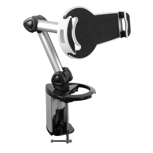 Brateck 2-IN-1 Aluminum Tablet Desk Clamp Holder (Desk Stand/Wall Mount) For Most 7'-10.4' Tablets (LS)