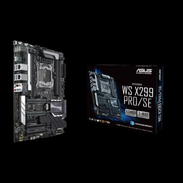 ASUS X299 PRO/SE WS ATX MB 8xDDR4, 5xPCIe, 1xM.2, 6xSATA, RAID, 5xUSB3.0, 1xUSB TypeC, 2 x Intel LAN port,