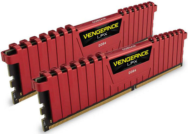 Corsair Vengeance LPX 16GB (2x8GB) DDR4 2400MHz C16 Desktop Gaming Memory Red