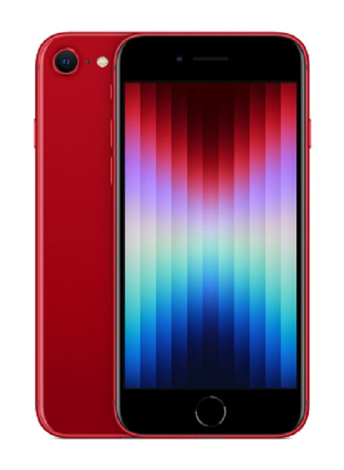 Apple iPhone SE Gen 2 64GB - RED (MHGR3J/A) *Overseas stock*, 4.7' Retina HD Display, A15 Bionic chip, Rated IP67, Dual SIM (nano-SIM & eSIM)