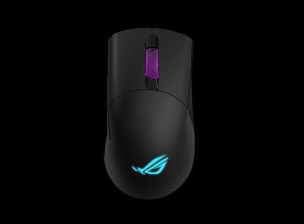 ASUS P513 ROG Keris Wireless FPS Gaming Mouse, Lighweight, 16000dpi, 7 Programmable Buttons, Swappable Side Buttons, Aura Sync. PBT Buttons, 78 Hours