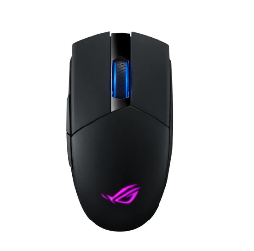 ASUS ROG Strix Impact II Wireless 2.4GHz, 16000dpi, Lightweight, Ambidextrous, 89 Hours, Exclusive Push-Fit For Extended Life Span, Aura Sync RGB