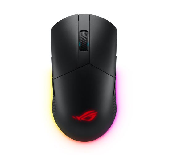 ASUS ROG Pugio II Wireless Optical Gaming Mouse, Lightweight, Ambidextrous, Aura Sync RGB Lighting