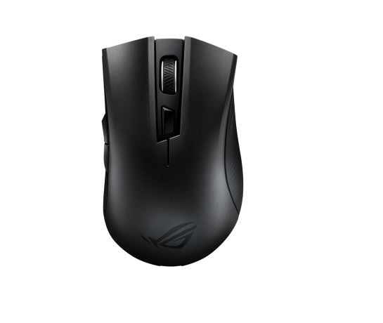 ASUS ROG Strix Carry Ergonomic Optical Gaming Mouse With Dual 2.4GHz/Bluetooth Wireless Connectivity