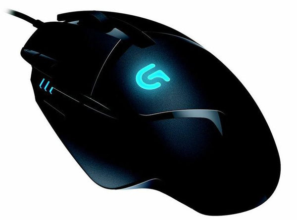 Logitech G402 Hyperion Fury FPS USB Gaming Mouse 8 Programmable Buttons 4000 DPI High Speed Super Fast 1ms Response Time (LS)