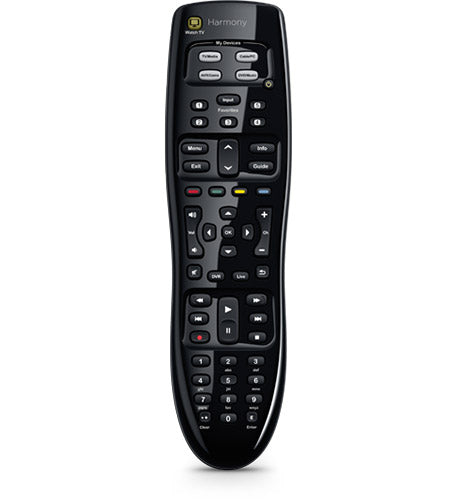 Logitech Harmony 350 Remote Universal Remote Control Most compatible One-touch entertainment 5 channel presets(LS)