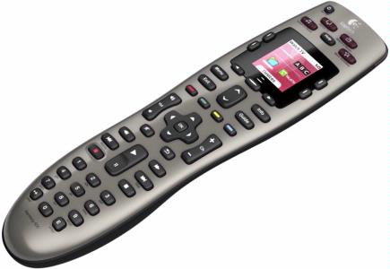 Logitech Harmony 650 Remote Universal Remote Control Colour smart display One-click activity buttons Replaces 8 remotes Intuitive design(L)