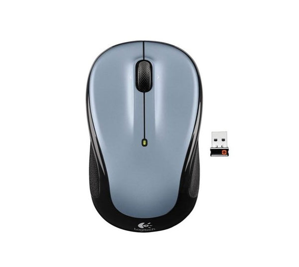 (EOL) Logitech M325 Wireless Mouse Grey Contoured design Glossy Comfort Grip Advanced Optical Tracking 1-year battery life