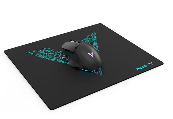 (LS)RAPOO V1 Mouse Pad -Large Mouse Mat, Anti-Skid Bottom Design, Dirt-Resistant, Wear-Resistant, Scratch-Resistant, Suitable for Gamers/Gaming(>V10S)