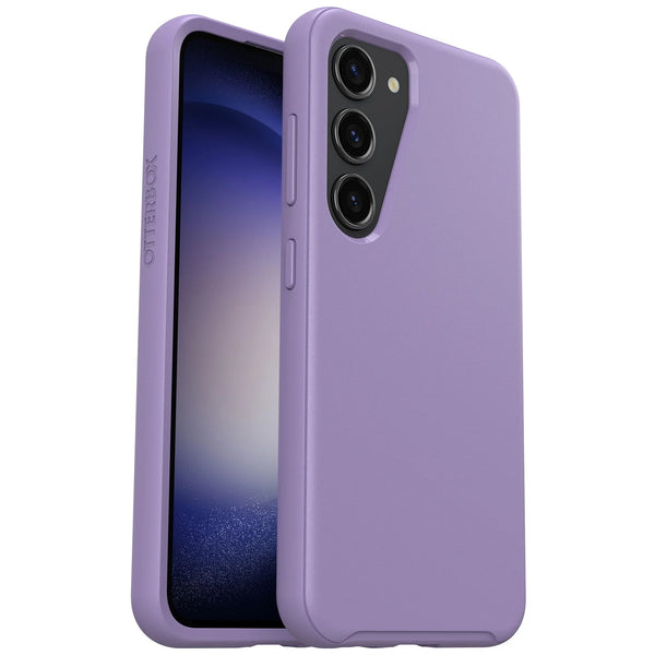 OtterBox Symmetry Samsung Galaxy S23 5G (6.1') Case You Lilac It (Purple) - (77-91148), Antimicrobial, DROP+ 3X Military Standard, Raised Edges