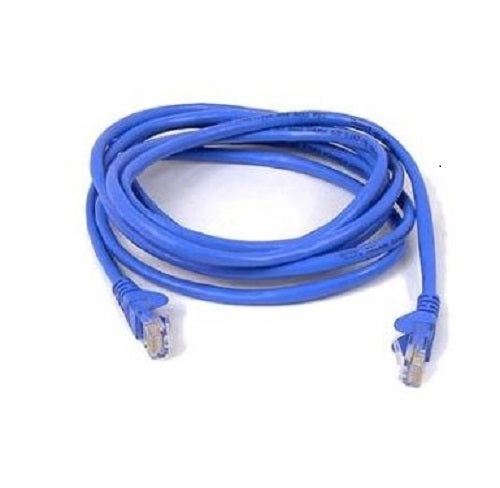 Belkin Cat5e Network cables - Blue (A3L791bt03MBLUS), Gold plated connectors ensure a clean and clear transmission, Cat5e compliant cable