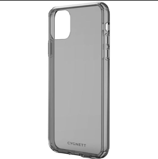 Cygnett AeroShield Case for Apple iPhone 12/ 12 Pro - Black (CY3351CPAEG), Anti-Bacterial Protection, Shock Absorbent TPU Frame, Scratch Resistant