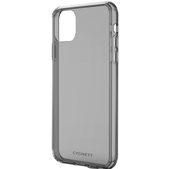 Cygnett AeroShield Case for Apple iPhone 12 Pro Max - Black (CY3352CPAEG), Anti-Bacterial Protection, Shock Absorbent TPU Frame, Scratch Resistant