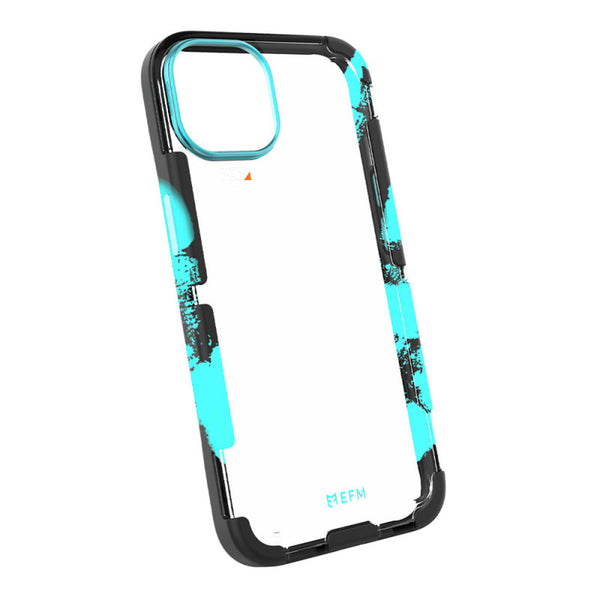 EFM Cayman Case for Apple iPhone 13 - Thermo Ice (EFCCAAE192THI), Antimicrobial, 6m Military Standard Drop Tested, D3O Impact Protection