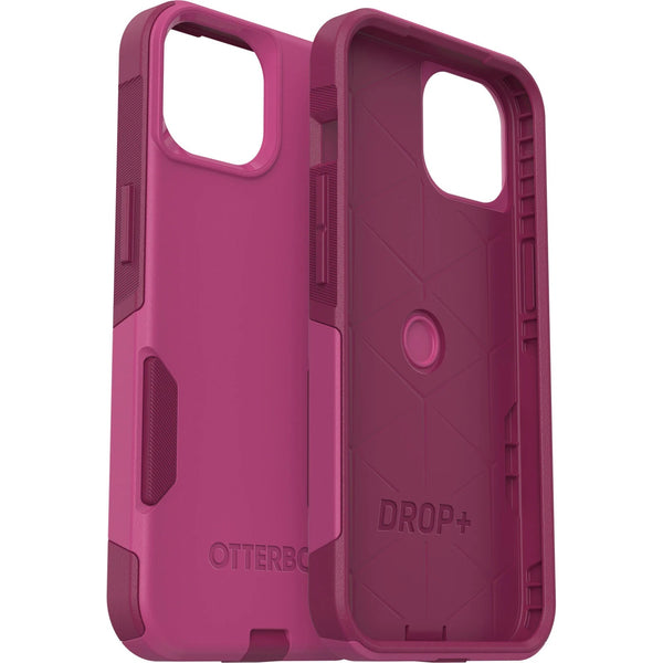 OtterBox Apple iPhone 14 Commuter Series Antimicrobial Case - Into The Fuchsia (Pink) (77-89646), 3X Military Standard Drop Protection