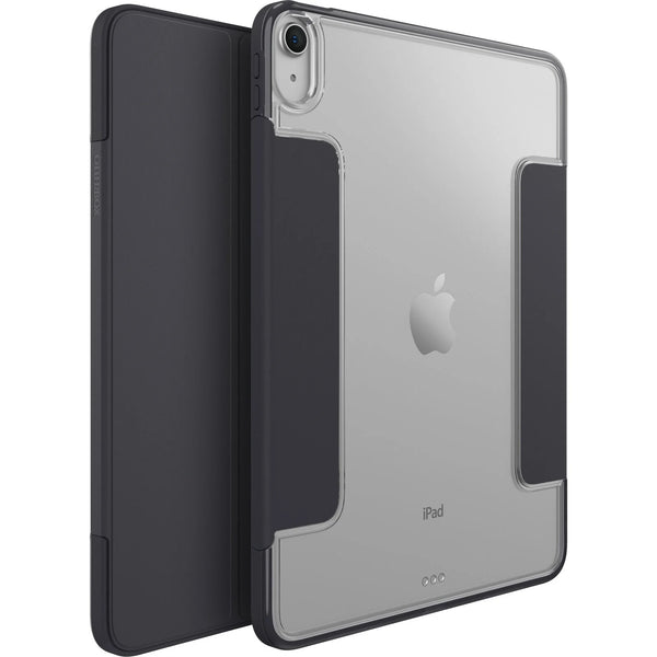 OtterBox Apple iPad Air (10.9-inch) (5th & 4th Gen) Symmetry Series 360 Elite Case - Scholar Grey (Dark Grey / Clear) (77-87803), Multi-Position Stand