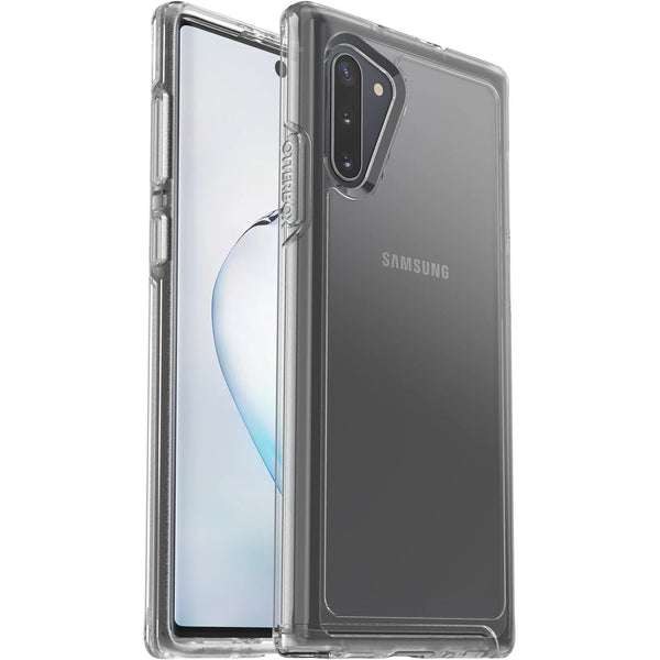 OtterBox Samsung Galaxy Note10 Symmetry Series Clear Case - Clear (77-63660), 3X Military Standard Drop Protection, Durable Protection