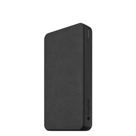 Mophie Power station XL 15K - Fabric Universal Power bank - Black (401102985), Dual USB Socket