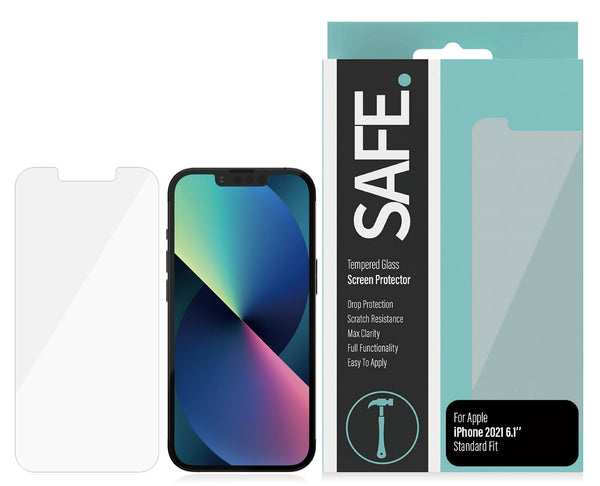 PanzerGlass SAFE Apple iPhone 13 / iPhone 13 Pro Screen Protector - (SAFE95078), Drop Protective, Scratch Resistance, Max Clarity