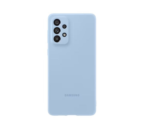 Samsung Galaxy A73 5G (6.7') Silicon Cover - Artic Blue (EF-PA736TLEGWW),Slender form, serious safeguarding,Protect Your Phone from Shocks and Bumps