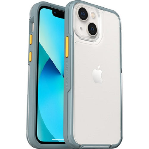 LifeProof SEE Case for Apple iPhone 13 Mini / iPhone 12 Mini - Zeal Grey (77-83628), DropProof from 2 meter, Ultra-thin, One-Piece Design