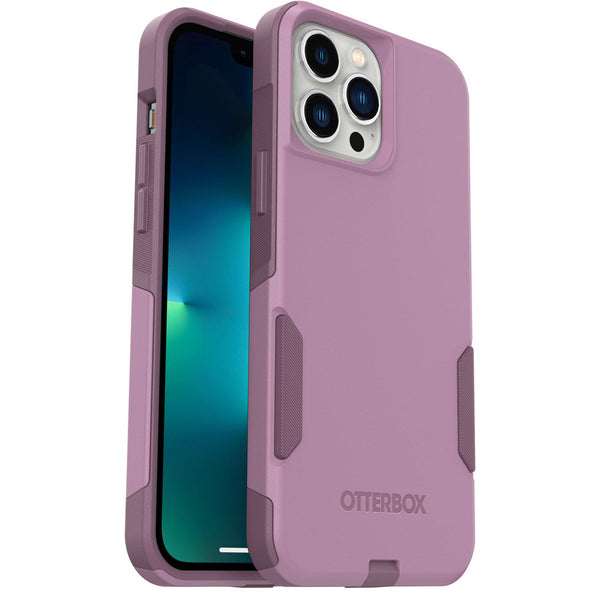 OtterBox Commuter Apple iPhone 13 Pro Max / iPhone 12 Pro Max Case Maven Way (Pink) - (77-83452), Antimicrobial, DROP+ 3X Military Standard,Dual-Layer