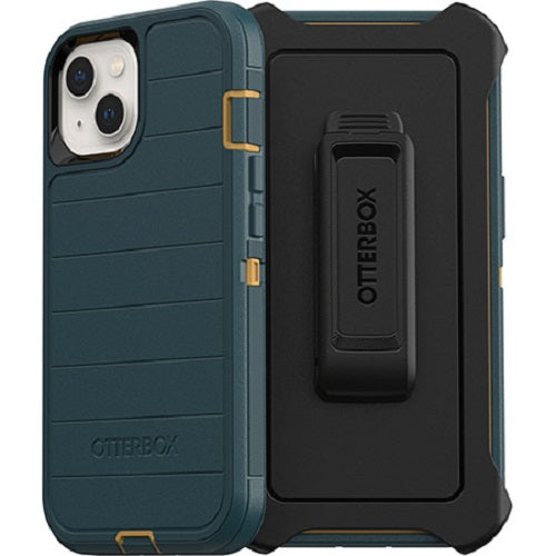 Closed OtterBox Apple iPhone 13 Defender Series Pro Case - Hunter Green (77-85478)