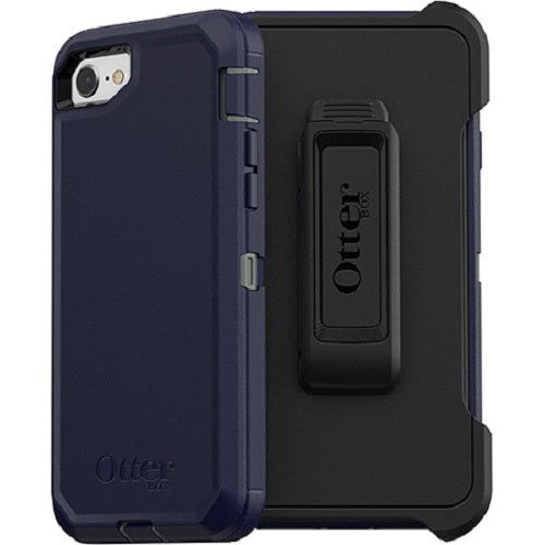 OtterBox Apple iPhone SE (3rd & 2nd gen) and iPhone 8/7 Defender Series Case - Stormy Peaks (77-56604), 4X Military Standard Drop Protection