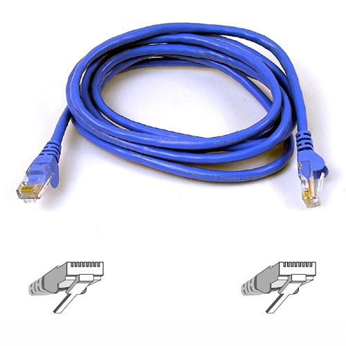 Belkin RJ45 CAT-5e Patch Cable, Snagless Molded 1M   Blue