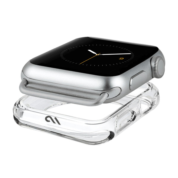 Case-Mate Apple Watch 42-45mm - Clear Watch Bumper - Clear (CM038396), Flexible TPU bumper, Easily swap bands, The lightweight, minimalist design