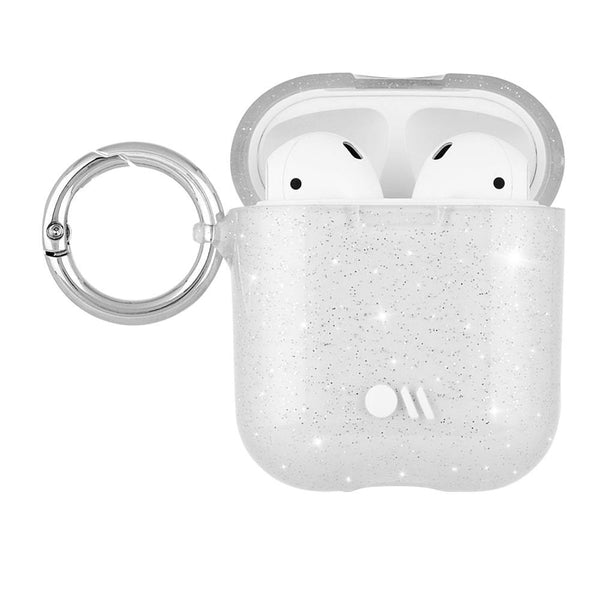 Case-Mate Apple AirPods Case - Sheer Crystal - Sheer Crystal Clear (CM039230), Slim fit design, Provides drop and scratch protection