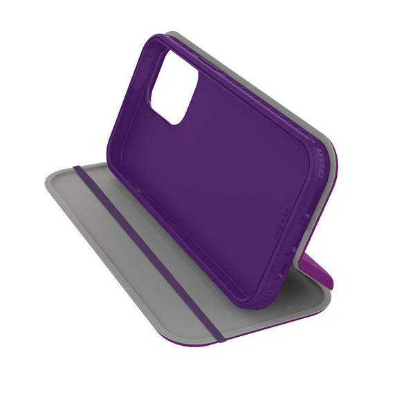 EFM Miami Wallet Case for Apple iPhone 13 Pro Max - Violet (EFCMIAE193VTH), 2.4m Military Standard Drop Tested, Convenient and Card/ Cash pocket