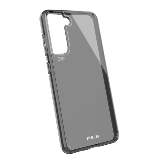 EFM Alta Case for Samsung Galaxy S21 FE 5G - Smoke Black(EFCTASG273SMB), Antimicrobial, Drop-tested to 3.4 metres, D3O Impact Protection, Slim design