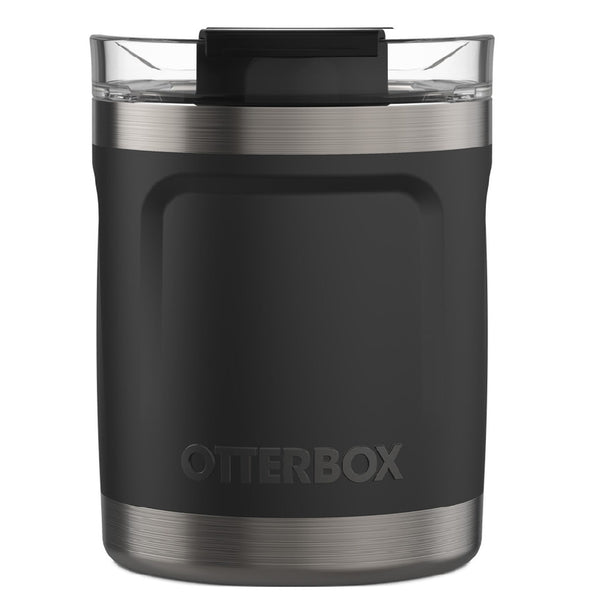 OtterBox Elevation 10 Tumbler - Silver Panther Black (77-63285), 100% stainless steel, Sweat-Resistant, Keeps liquid cold for hours