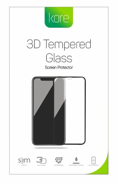 Kore Samsung Galaxy Note20 Ultra Tempered Glass Screen Protector- Super Clear- 9H hardness material, Scratch protection, Oleophobic coating, 3D curved